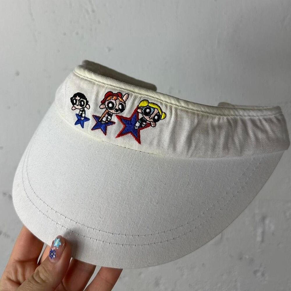 Y2K Powerpuff Girls Cartoon Network Visor Hat